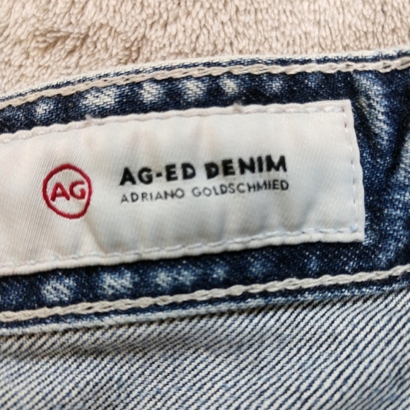 AG-ED Denim Alexxis High-Rise Wedgie Shorts - Picture 9 of 11